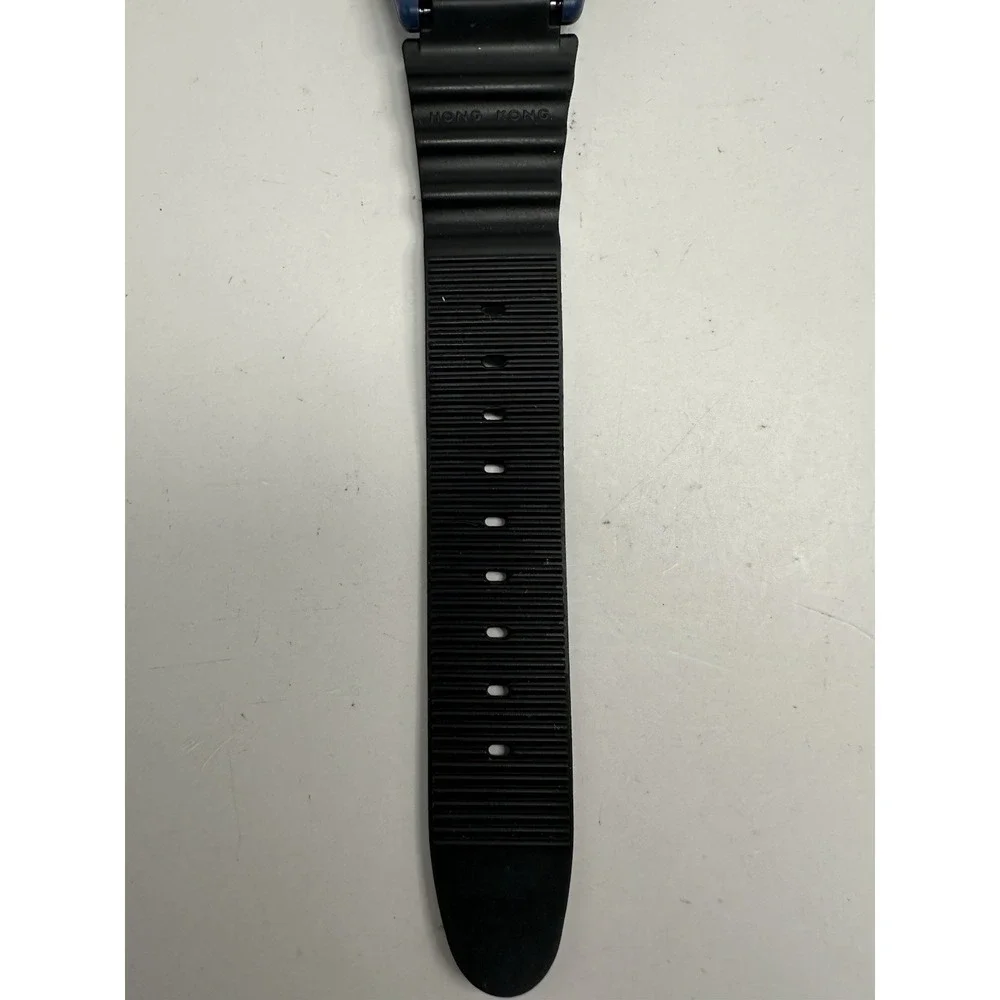 Timex Atlantis 100 Blue Case 745‎ New Battery 1996 D8 39MM 8